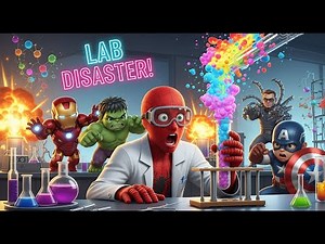 SPIDEY'S SCIENCE LAB DISASTER TURNS HEROES INTO KIDS! 👶 | Marvel's Spidey Science Experiment 👨‍🔬