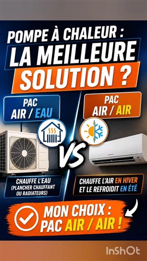 PAC AIR ou PAc AIR EAU ? la question est vite répondu !!