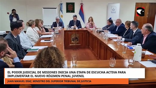 El Poder Judicial inicia una etapa de escucha activa para implementar el nuevo régimen penal juvenil