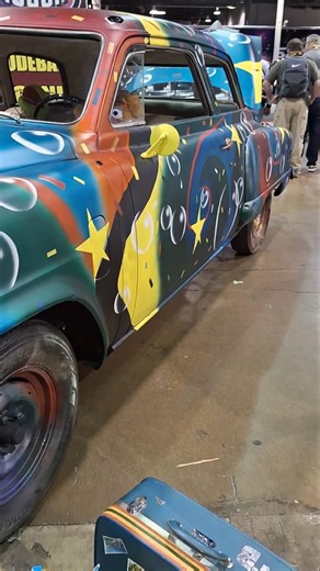 Fozzy Bear's Muppets car. #mcacn