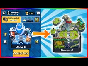 JE MONTE LE COMPTE DE MON PETIT FRERE #1 I EN ROUTE VERS LA LEGENDE I CLASH ROYALE FR