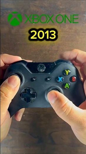 Evolution of Xbox Controllers #shortsfeed