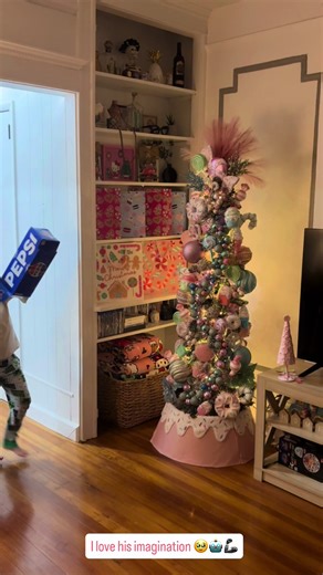 Always using his imagination 🥹