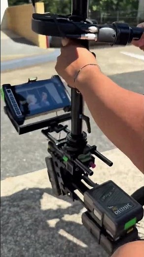 Raptor Rickshaw in @arriaustralia Steadicam Workshop with instructor @louispuli. 🎥 #steadicam
