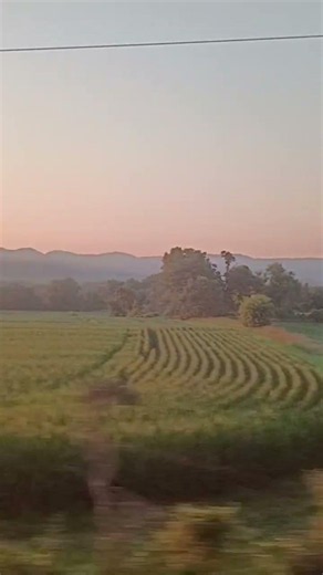 Westbound Amtrak Empire Builder east of West Salem, Wisconsin