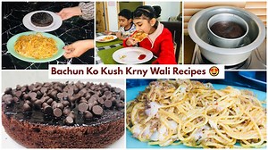 94K views · 2.7K reactions | Yummy Recipes For Kids - Chocolate Cake Without Oven - Soucy Spaghatti | Kitchen with Anaya | Facebook