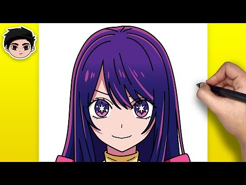 Como Dibujar Ai Hoshino (Oshi No Ko)
