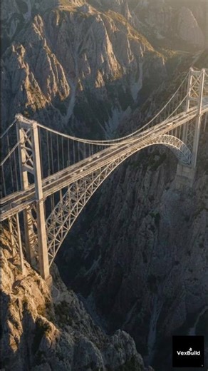 Building a Giant Mountain Bridge Over a Deep Valley… Crazy Engineering!