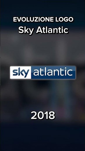 Evoluzione Logo Sky Atlantic 2014 2024 #evolution #logo