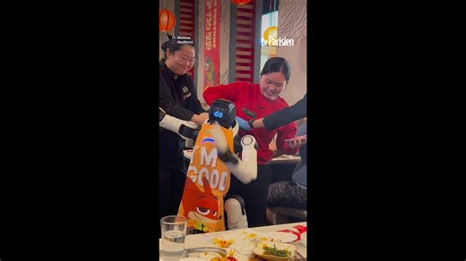 Le robot d'un restaurant perd les pédales