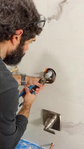 Delta Diverter Valve Plumbing Tips - #shorts #homerepairtutor #plumbing #showerremodel