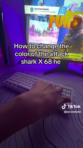 Change Attack Shark X 68 Color for Ultimate Gaming