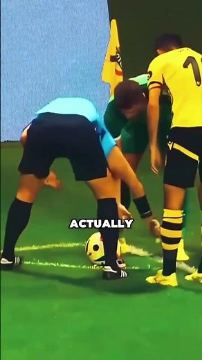 Referees Use This Trick You Never Noticed 😳#soccer #mindblown #shorts