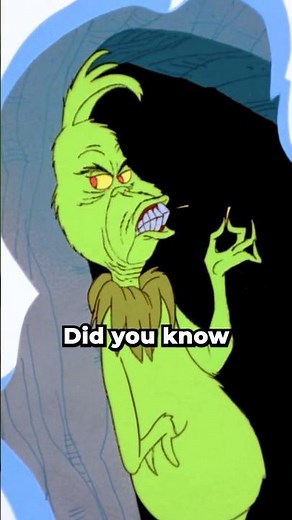Did you know for How The Grinch Stole Christmas (1966)?