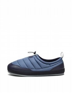 Puma Puma tuff padded plus slippers in inky blue-new navy-cool mid gr | ASOS