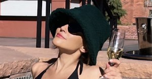 Kay Adams Shares Bold NFL Picks Poolside Ahead of Bills-Dolphins Game