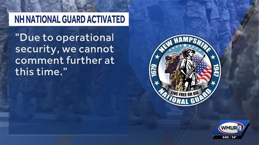 New Hampshire National Guard activated