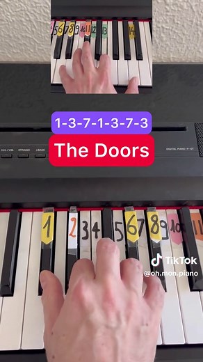 Piano Tutorial for 'Light My Fire' by The Doors