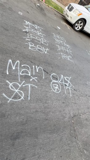 84 Main Street Crips #losangeles #graffiti