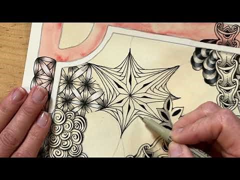 Zentangle Project Pack No. 23 - Day 5