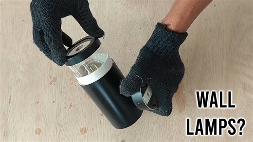 DIY Unique Wall Lamps: How to Make Luxurious Lighting from Glass Bottles and PVC Pipes