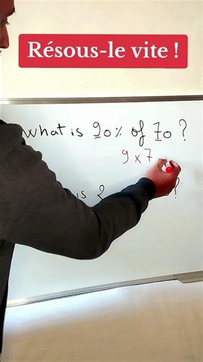👉 Comment calculer un pourcentage rapidement !😏
