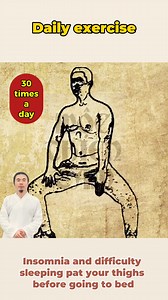 4.4K views · 59 reactions | Insomnia and difficulty sleeping, pat your thighs before going to bed just 30 times a day | Evan Wong United | Facebook