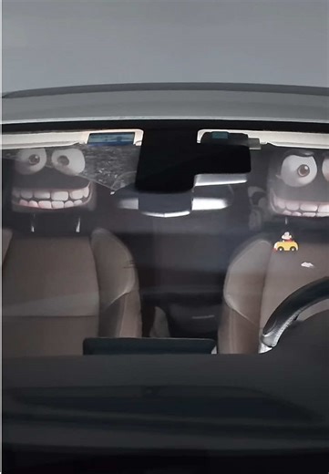 2pcs Cute Big-Eyed Grinning Cartoon Headrest Covers—Instantly Spruces Up Your Car!#cartoon #careat #headrest #tiktokshop #tiktokshopblackfriday zwj1.1.4
