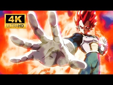 Vegeta Vs Broly Full Fight (4K 60fps) Dragon Ball Super Broly 2018