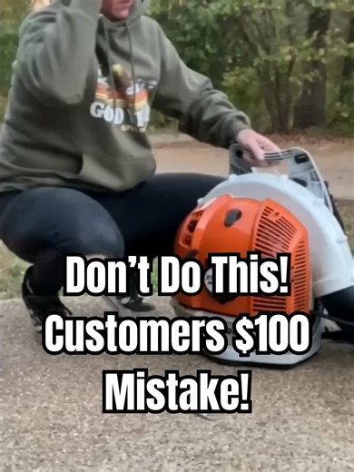 Stihl BR 700: Customers' $150 Mistake Explained