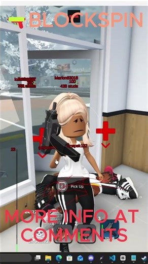 BlockSpin 1 second 10 Kill 🪦 #blockspin #robloxscript