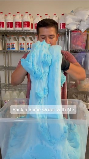 106K views · 6.7K reactions | Packing all your orders!! We are Restocking slime this Sunday at 4pm pst!!!! SquishyBunnii.shop 﫶 | Squishybunnii | Facebook