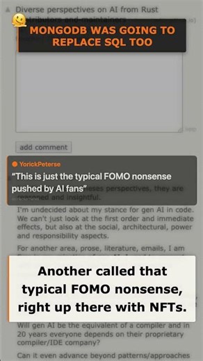 #Rust devs can't agree on #AI — no policy, just vibes #HackerNews #Programming