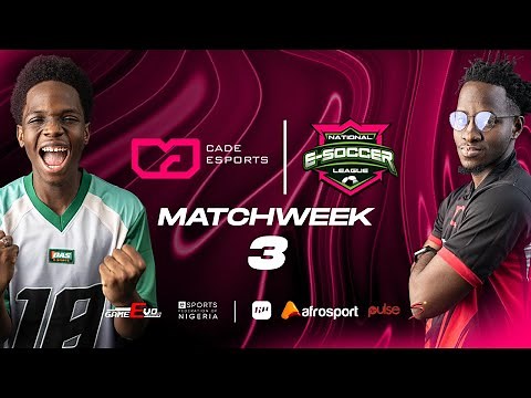 [EN] NATIONAL E-SOCCER LEAGUE | WEEK 3