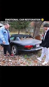 ABANDONED DODGE VIPER RESTORED AFTER 7 YEARS! #shorts