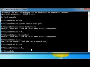 169. Solve error Could not find or load main class in Java Programming (Hindi)