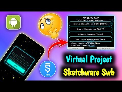 Sketchware SWB project📂 "virtual panel project" Sketchware se app Kaise banane" import project