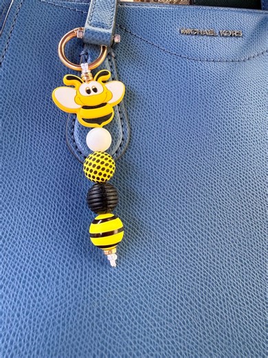 Bumble Bee Purse Bling, Purse Jewelry, Accessory, Gifts for Her, Keychains - Etsy