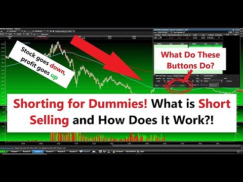 Short Selling for Dummies - What is Short Selling Stocks? Explained 2020