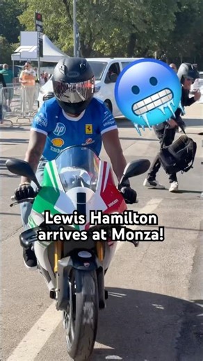Lewis Hamilton’s COLD Temple Of Speed Arrival! 🥶🇮🇹