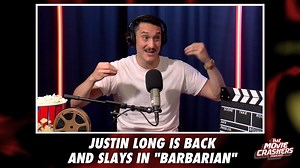 2000s screen king #JustinLong is BACK -- and better than ever. TMZ Movie Crashers dive into his stellar performance in #Barbarian: https://listen.foxaud.io/tmzmoviecrashers?sid=fb | TMZ
