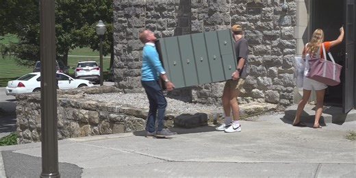 Move-in week at Virginia Tech has thousands of new students settling into their dorms