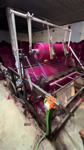 Leno Mesh Bag Cutting Machine Demo