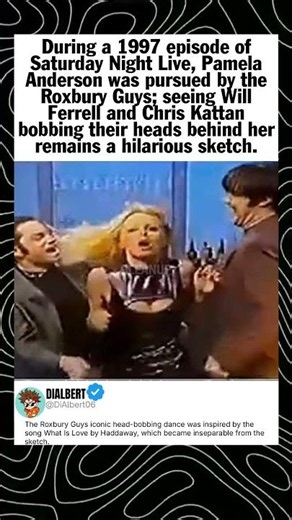 During a 1997 episode of Saturday Night Live, Pamela Anderson was pursued by the...