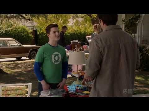 Sheldon Yard sale scene | Young Sheldon 6x20