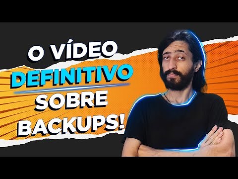 Como fazer Backups CORRETAMENTE!! 🤫