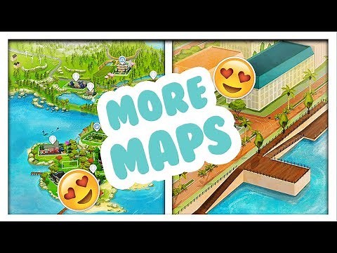 MORE WORLD MAPS UPDATE!!! 😱 // THE SIMS 4 MODS
