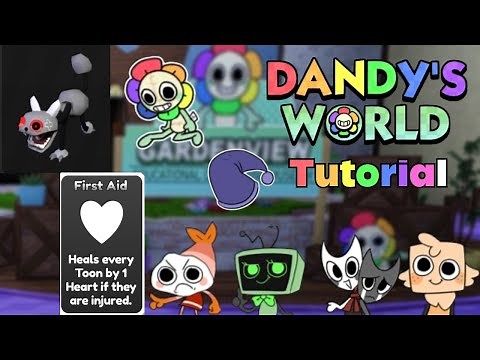Unofficial Dandys world tutorial! | Roblox