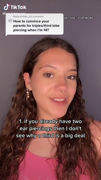 Reply to @tilda_rb 3 things to tell ur parents to convince them to let you get a 3rd ear piercing #earpiercing #earpiercings #piercing #piercings #fyp