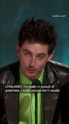 'Conclave', Chalamet win big at SAG Awards